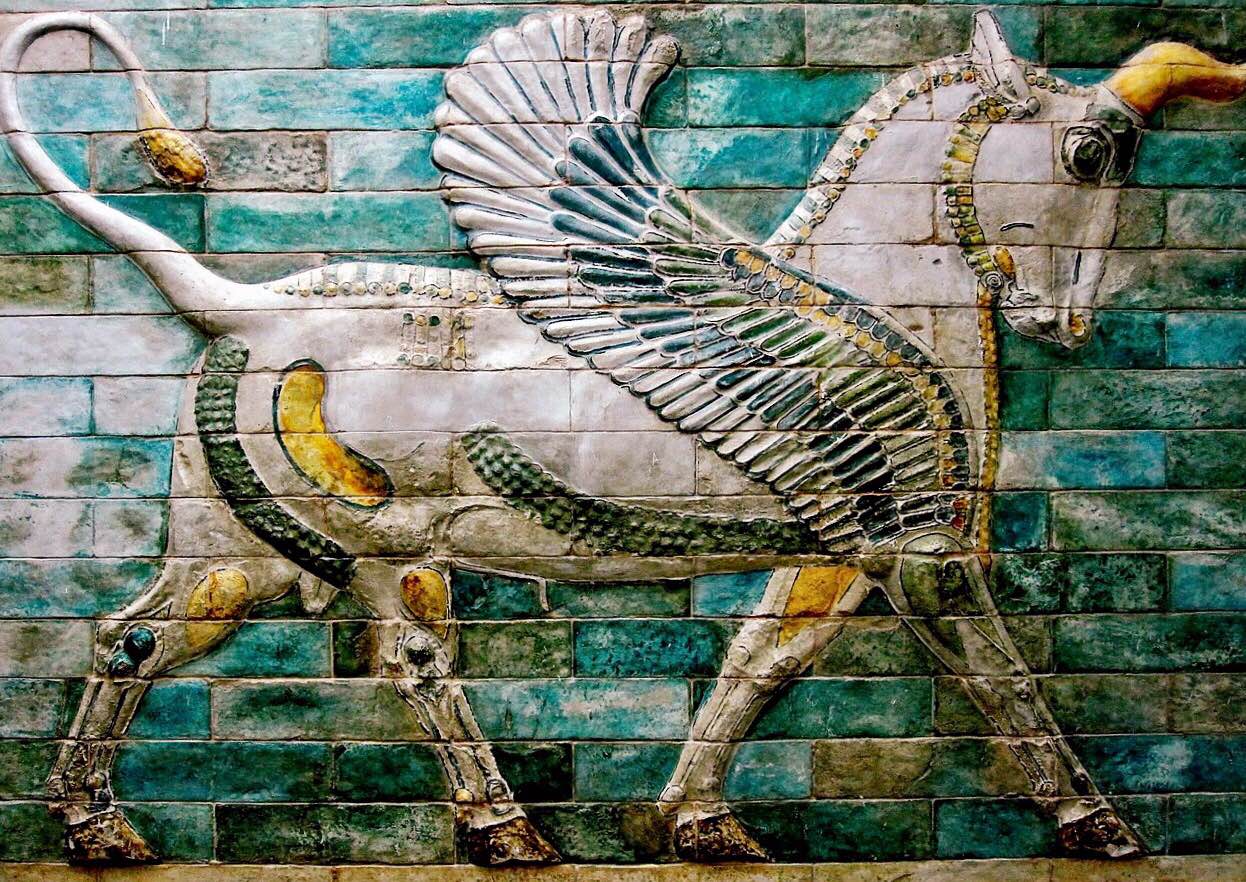 ›Einhorn‹ im Palast von Dareios I., Susa